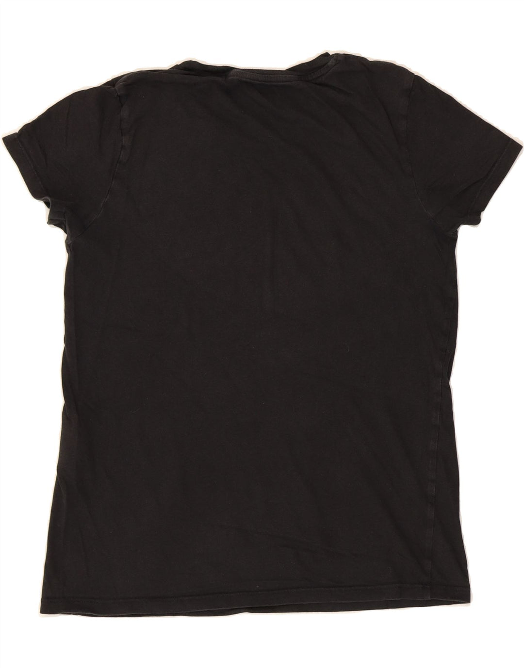LEVI'S Womens Graphic T-Shirt Top UK 12 Medium Black Cotton Vintage Levi's and Second-Hand Levi's from Messina Hembry 