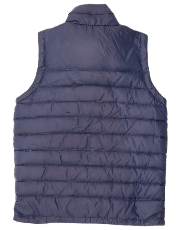 Crew Clothing Mens Padded Gilet UK 36 Small Navy Blue