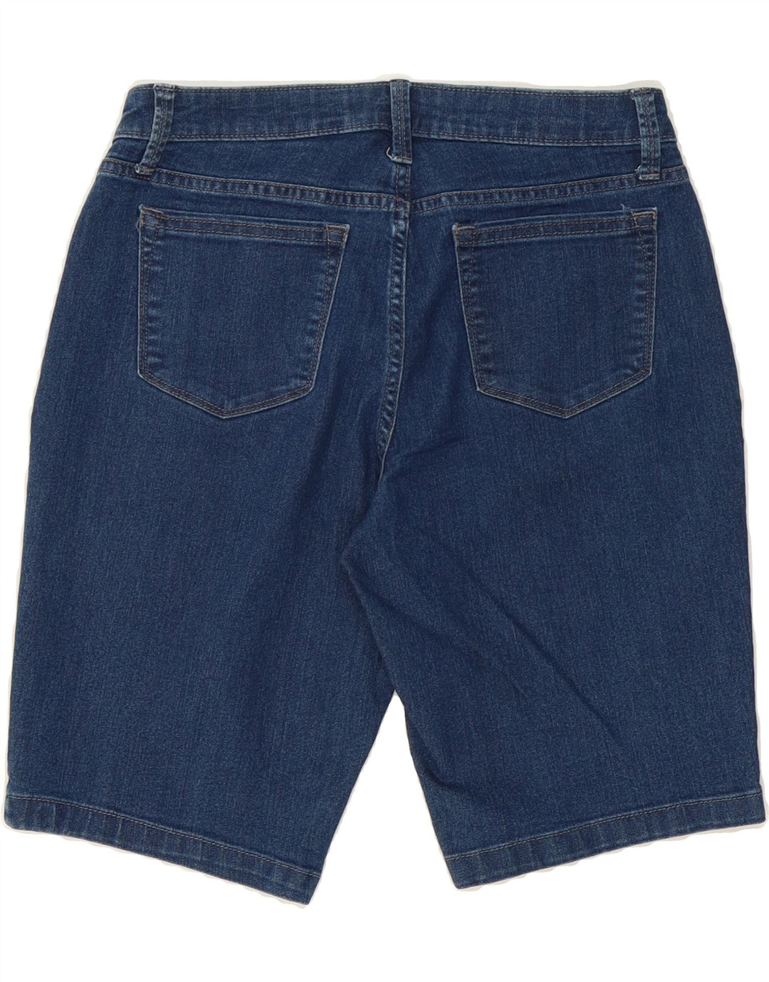 LEE Womens Riders Mid Rise Bermuda Denim Shorts W32 Lagre Blue Vintage Lee and Second-Hand Lee from Messina Hembry 