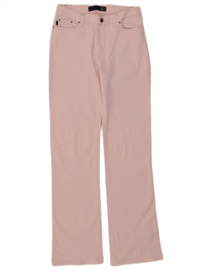Just Cavalli Womens Straight Jeans W29 L31 Pink Cotton