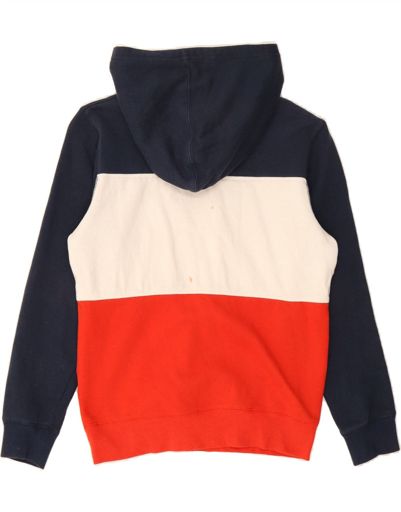 CHAMPION Womens Hoodie Jumper UK 16 Large Multicoloured Colourblock Vintage Champion and Second-Hand Champion from Messina Hembry 