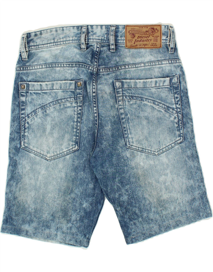 DIESEL Boys Denim Shorts 15-16 Years W28 Blue Cotton Vintage Diesel and Second-Hand Diesel from Messina Hembry 