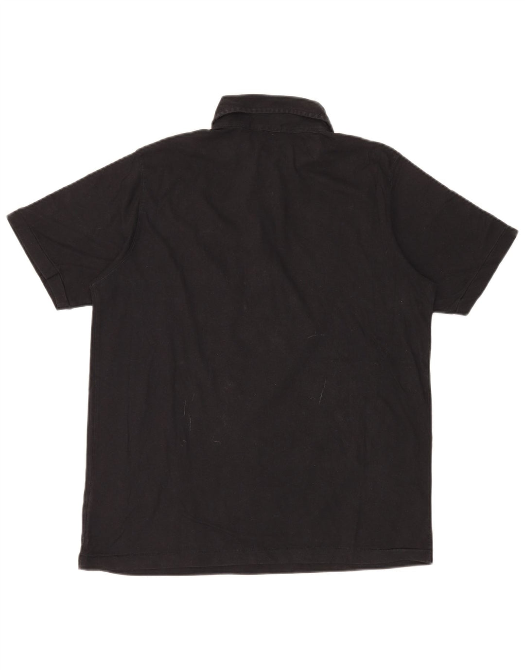 NAPAPIJRI Mens Polo Shirt Small Black Cotton