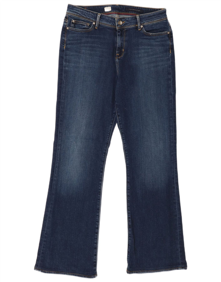 Tommy Hilfiger Womens Paris Classic Fit Bootcut Jeans W32 L32 Navy Blue