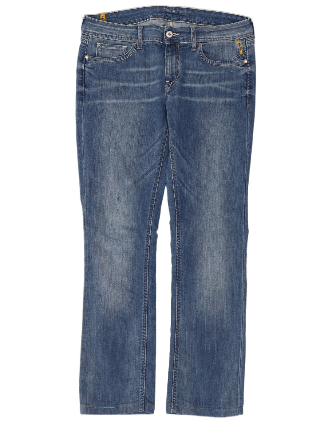 Meltin' Pot Womens Bootcut Jeans W31 L29 Blue Cotton