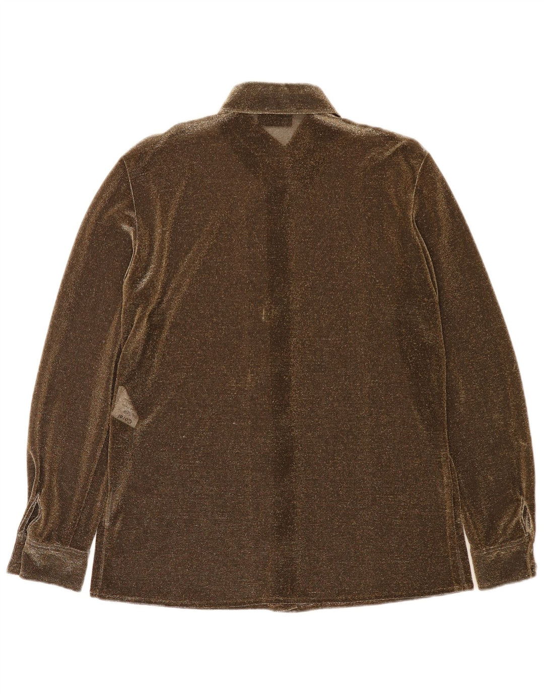 Vera Mont Womens Shirt Blouse UK 12 Medium Brown Polyester