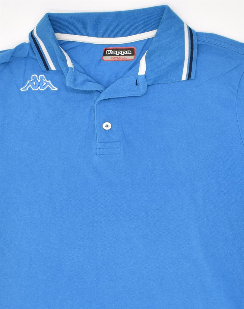 KAPPA Mens Polo Shirt Small Blue Cotton | Vintage Kappa | Thrift | Second-Hand Kappa | Used Clothing | Messina Hembry 