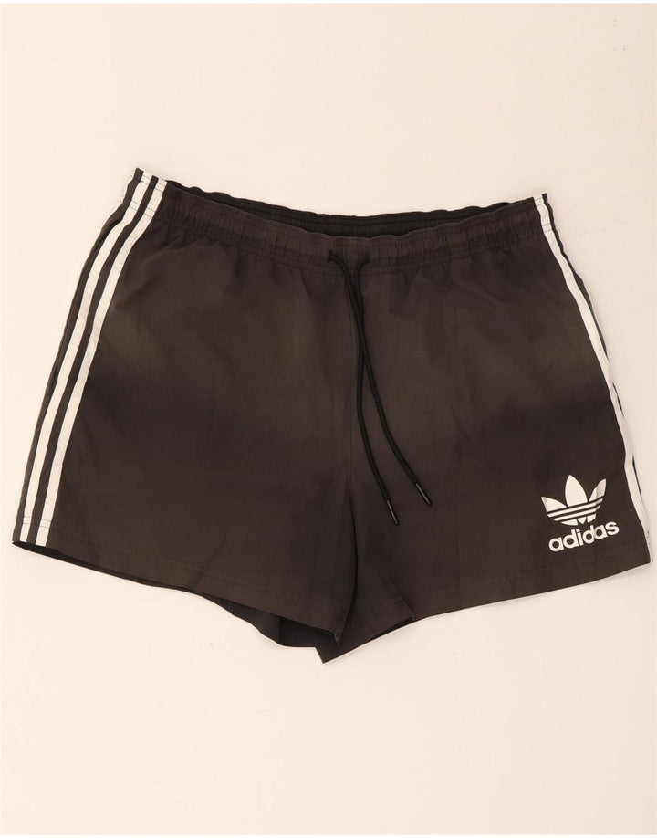 Adidas Mens Sport Shorts Large  Black Polyester