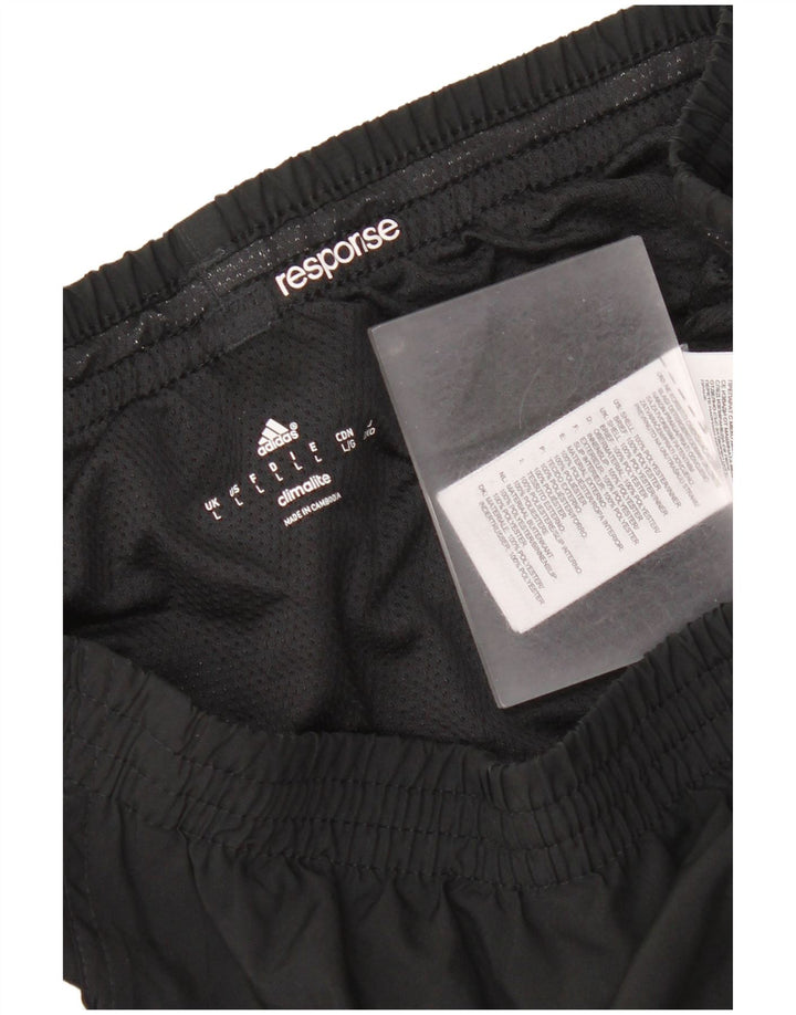 Adidas Mens Climalite Sport Shorts Large  Black Polyester