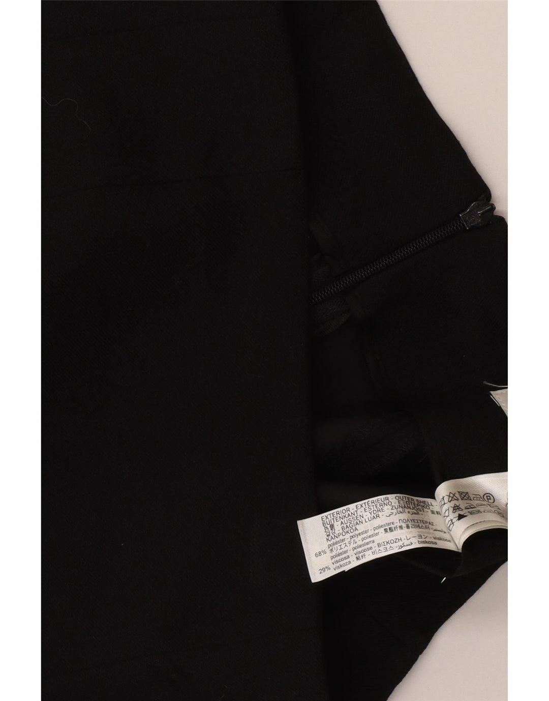 Zara Womens Mini Skirt Small W26  Black Polyester