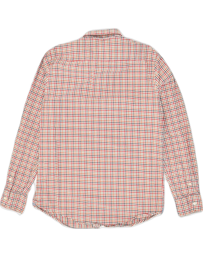 MASSIMO DUTTI Mens Shirt Large Red Check Cotton | Vintage Massimo Dutti | Thrift | Second-Hand Massimo Dutti | Used Clothing | Messina Hembry 