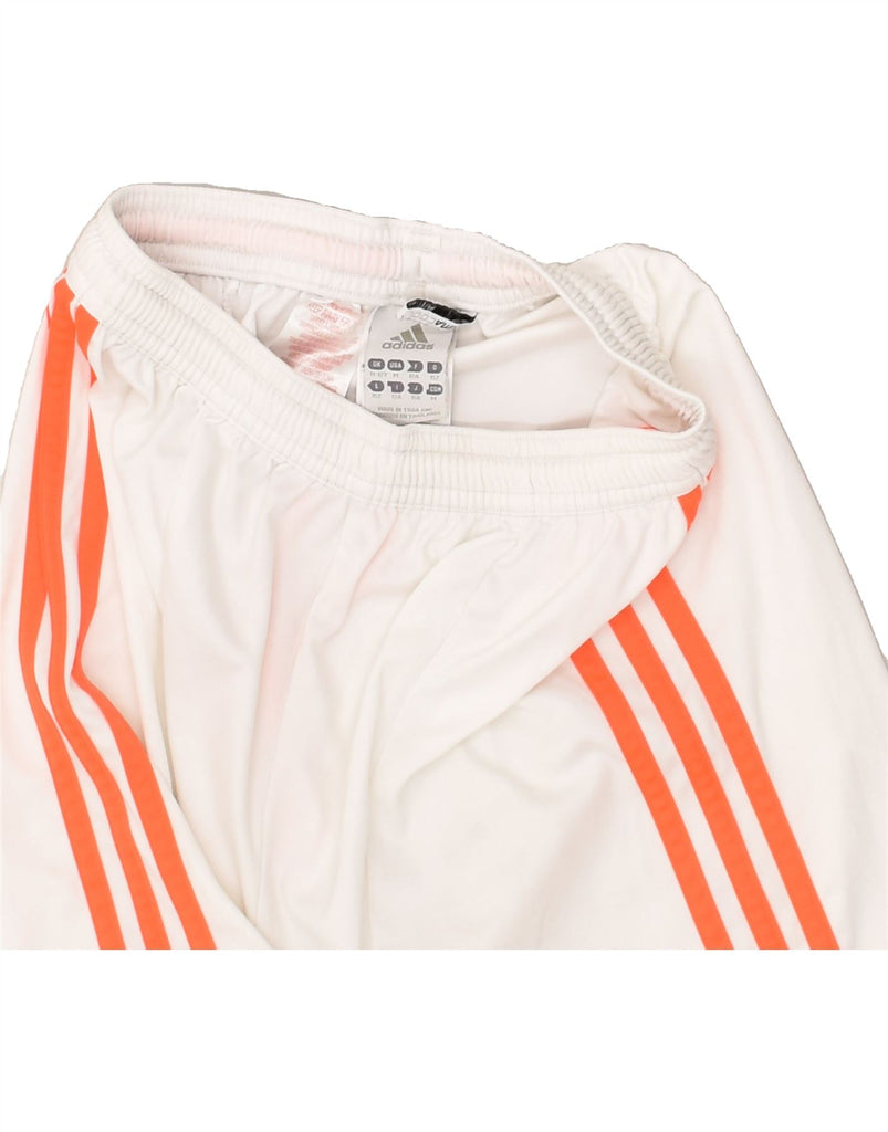 ADIDAS Boys Sport Shorts 11-12 Years White Polyester | Vintage Adidas | Thrift | Second-Hand Adidas | Used Clothing | Messina Hembry 