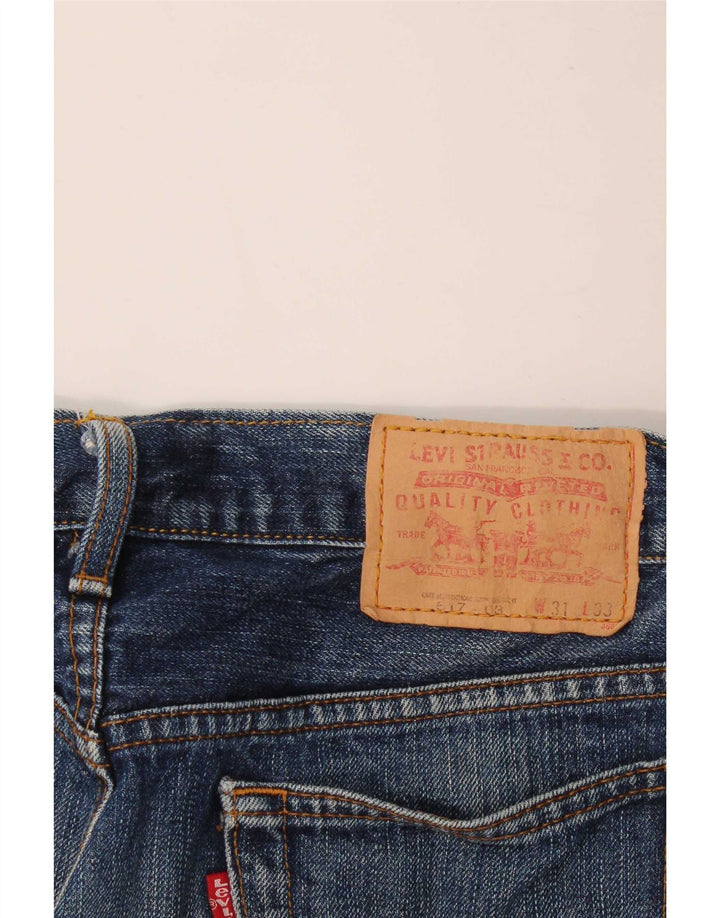 Levi's Womens 517 Bootcut Jeans W31 L33 Blue