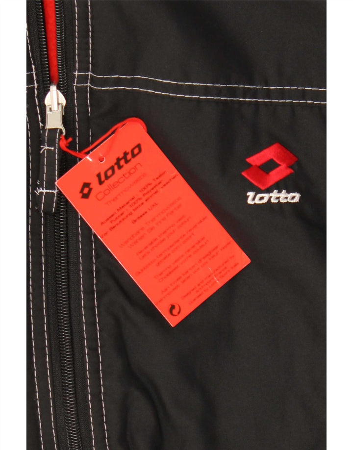 Lotto Mens Reversible Gilet UK 40 Large Black Polyester