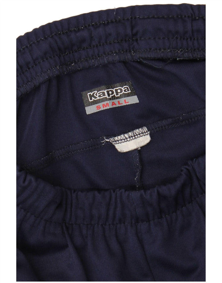 Kappa Mens Graphic Tracksuit Trousers Small  Navy Blue