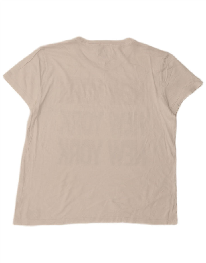 TOMMY HILFIGER Mens Graphic T-Shirt Top XL White