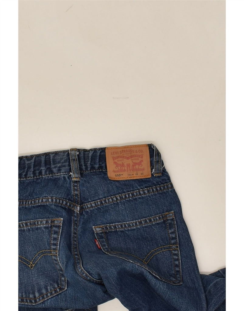 LEVI'S Boys 550 Relaxed Fit Straight Jeans 7-8 Years W23 L25 Blue Cotton | Vintage Levi's | Thrift | Second-Hand Levi's | Used Clothing | Messina Hembry 