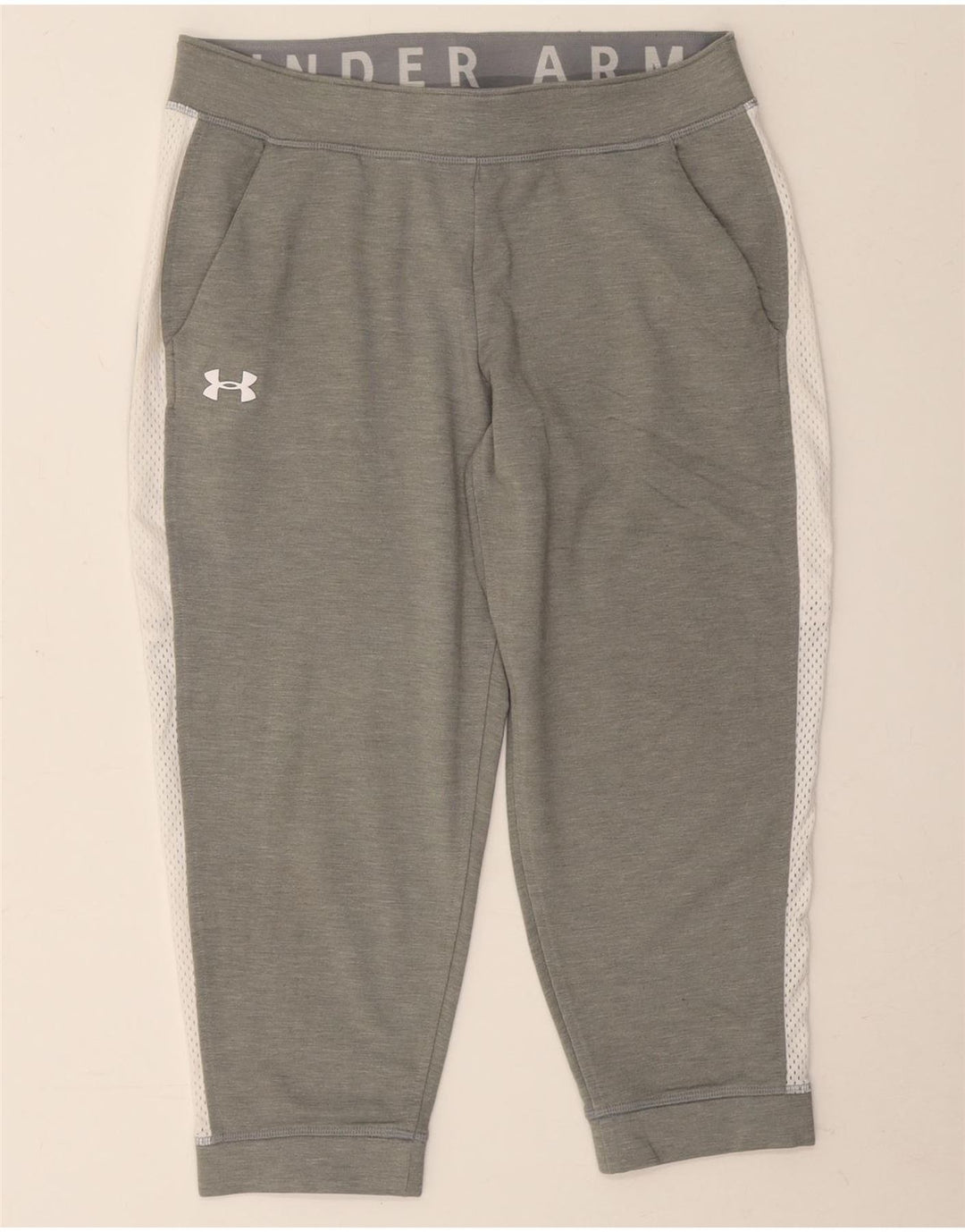 Under Armour Womens Tracksuit Trousers Joggers UK 14 Medium Grey