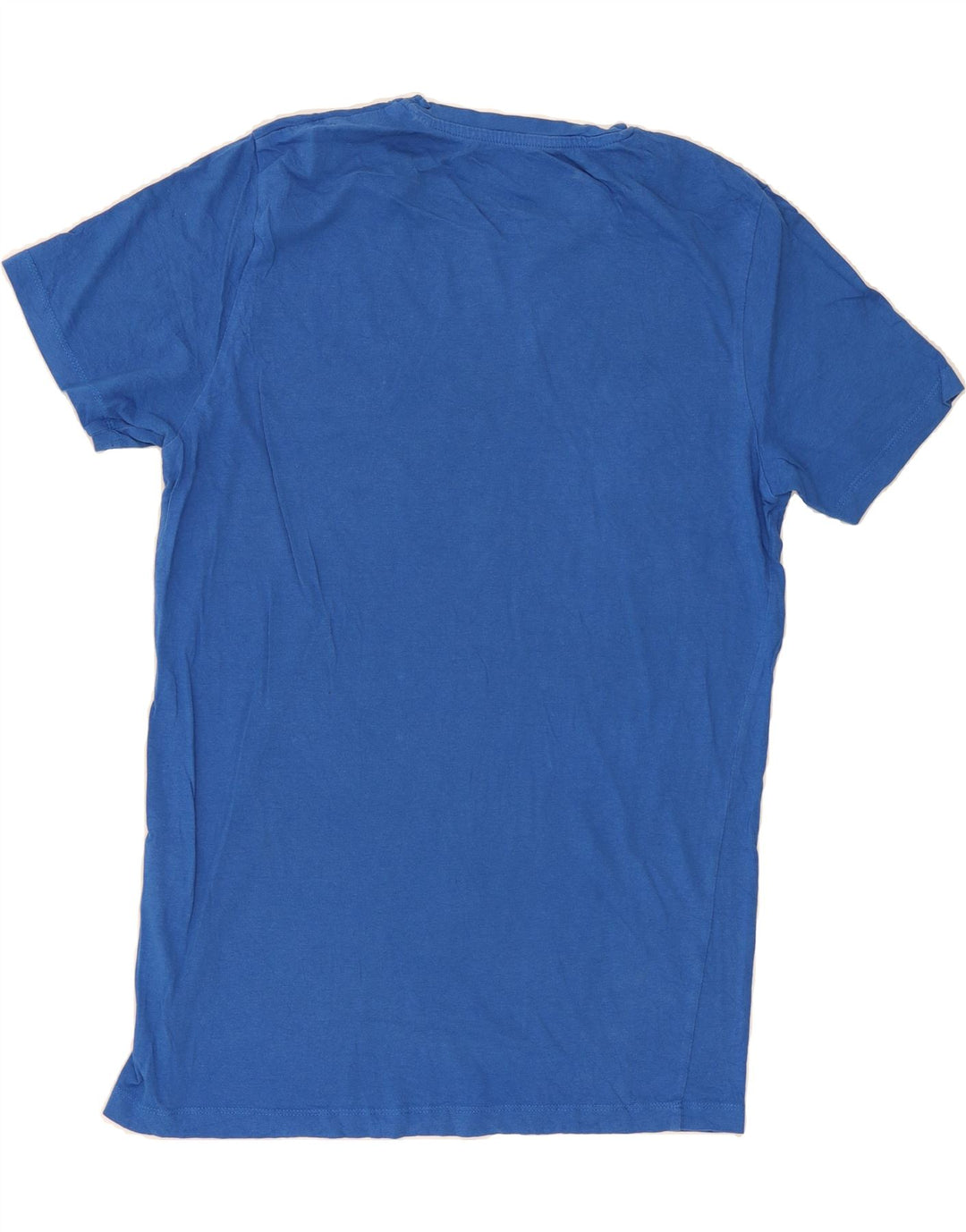JACK & JONES Mens Graphic T-Shirt Top Small Blue Cotton Vintage Jack & Jones and Second-Hand Jack & Jones from Messina Hembry 