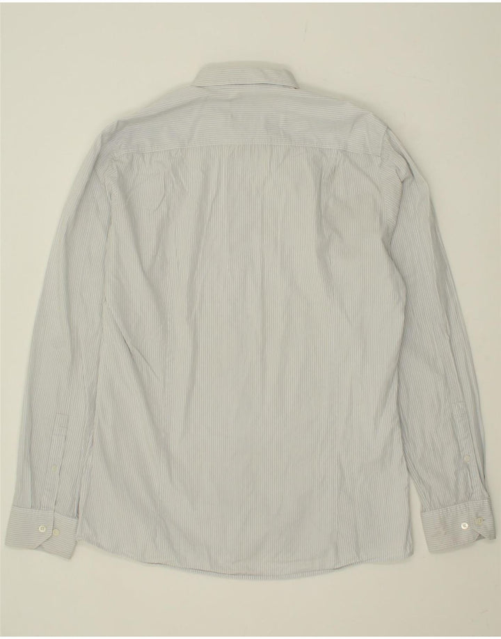 HUGO BOSS Mens Slim Fit Shirt XL Blue Pinstripe Vintage Hugo Boss and Second-Hand Hugo Boss from Messina Hembry 
