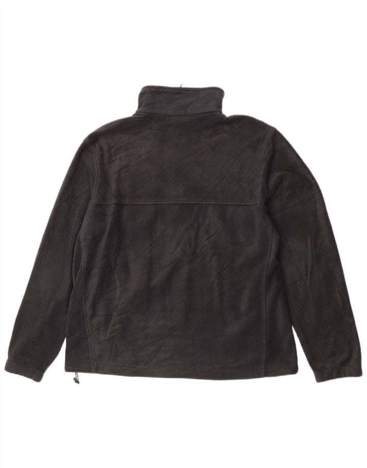 Columbia Mens Fleece Jacket UK 42 XL Black Polyester