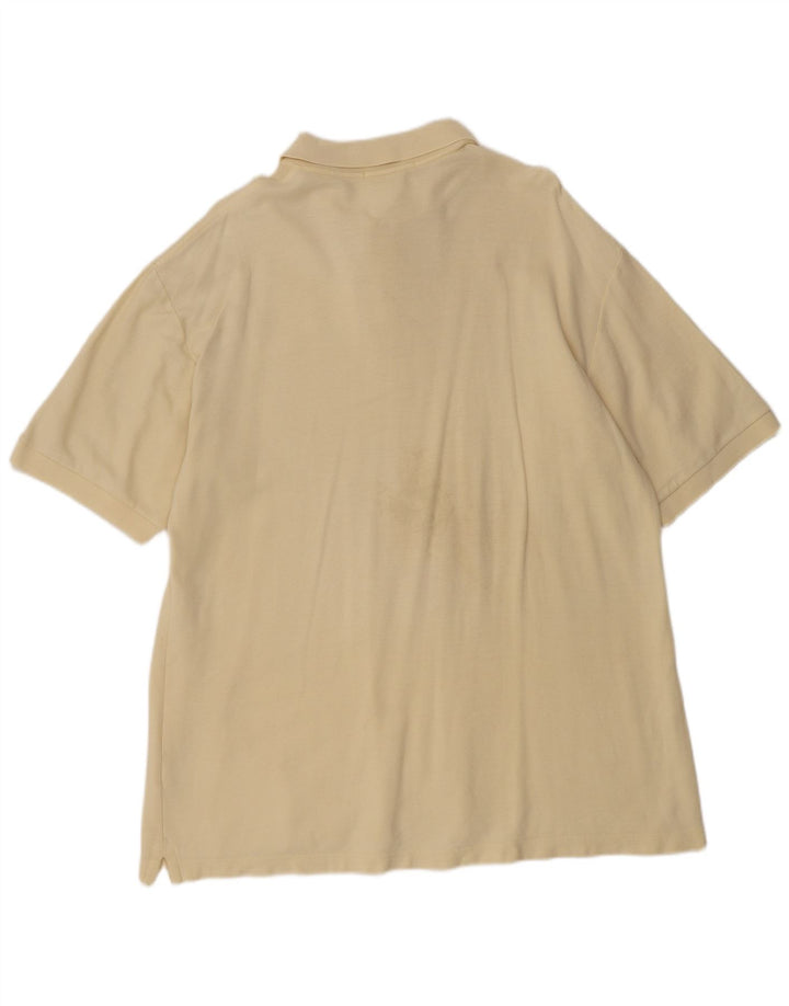 Fila Mens Polo Shirt IT 56 XL Yellow