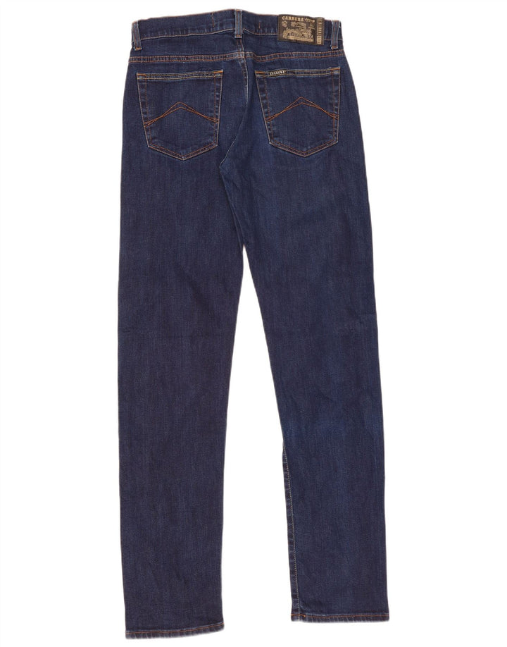 Carrera Mens 710 Regular Slim Jeans IT 46 Small W31 L33 Navy Blue Cotton