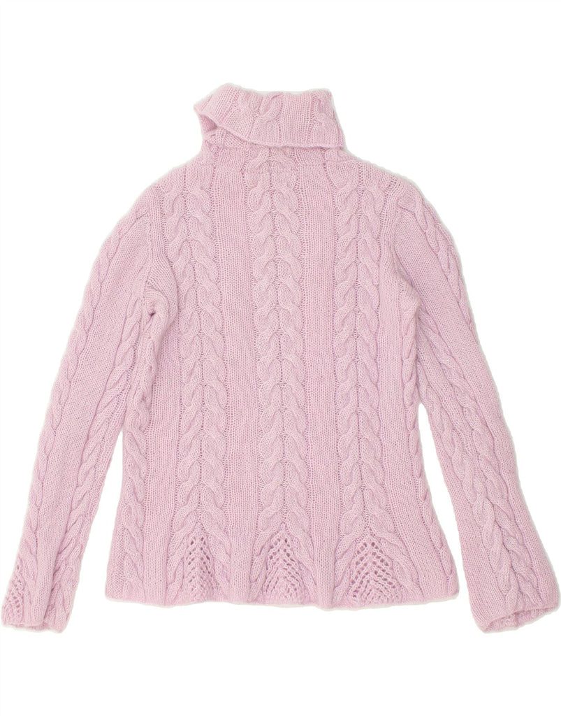 VINTAGE Womens Roll Neck Jumper Sweater UK 16 Large Pink | Vintage Vintage | Thrift | Second-Hand Vintage | Used Clothing | Messina Hembry 