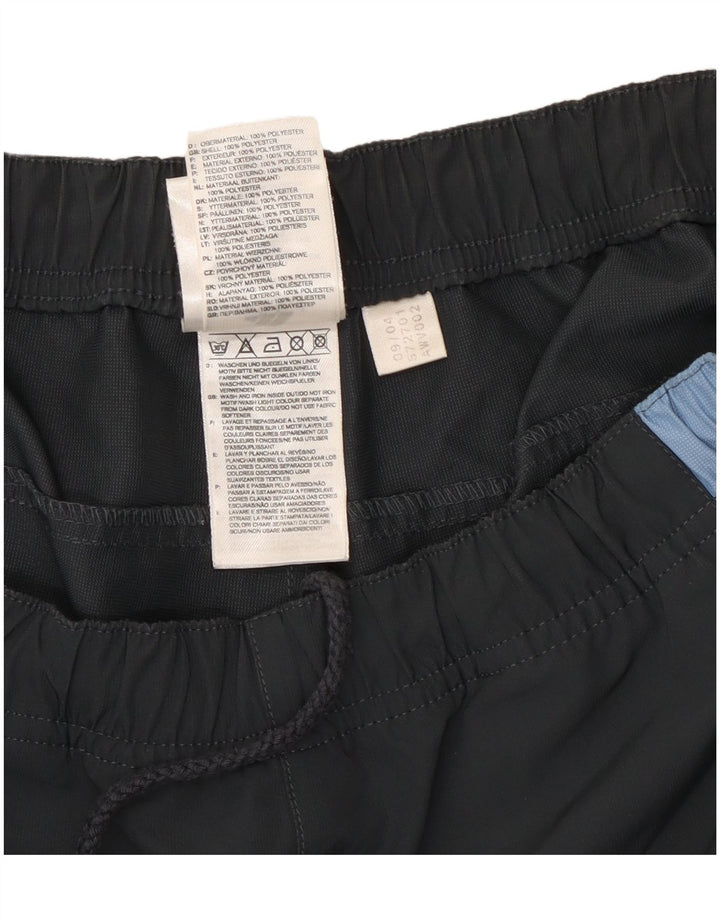 Adidas Mens Tracksuit Trousers UK 36/38 Small  Grey Colourblock Polyester