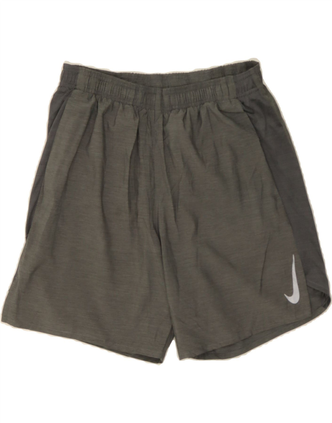 NIKE Womens Dri Fit Sport Shorts UK 12 Medium Grey Polyester Vintage Nike and Second-Hand Nike from Messina Hembry 