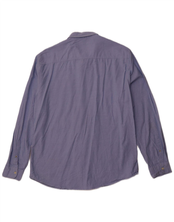 JACK & JONES Mens Shirt XL Blue Cotton