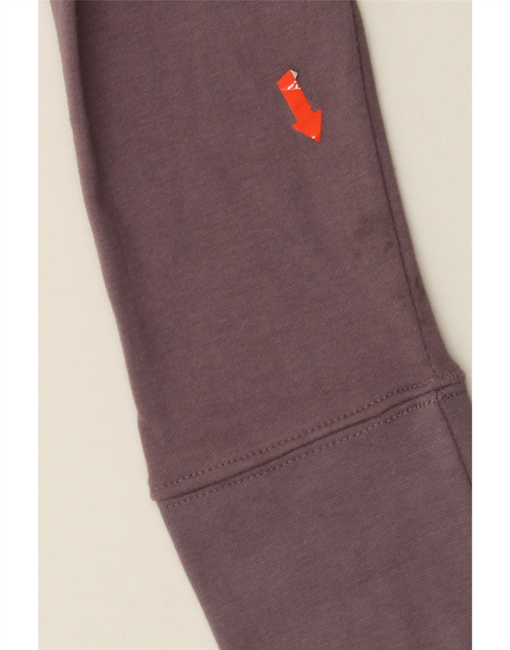 CHAMPION Womens Graphic Hoodie Jumper UK 14 Medium Purple Polyester Vintage Champion and Second-Hand Champion from Messina Hembry 