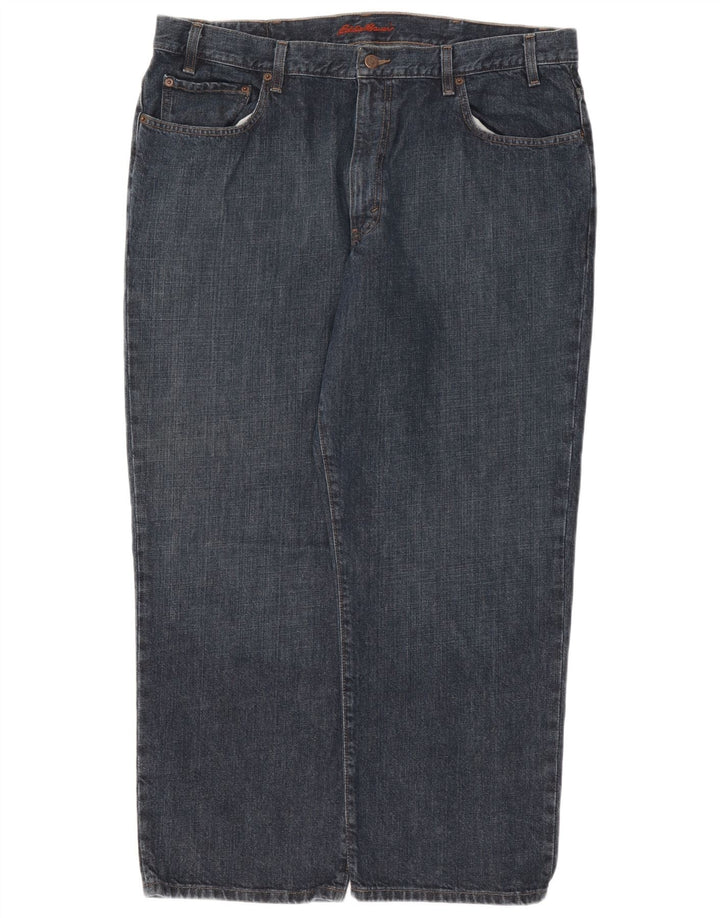 Eddie Bauer Mens Straight Jeans W40 L30 Blue Cotton