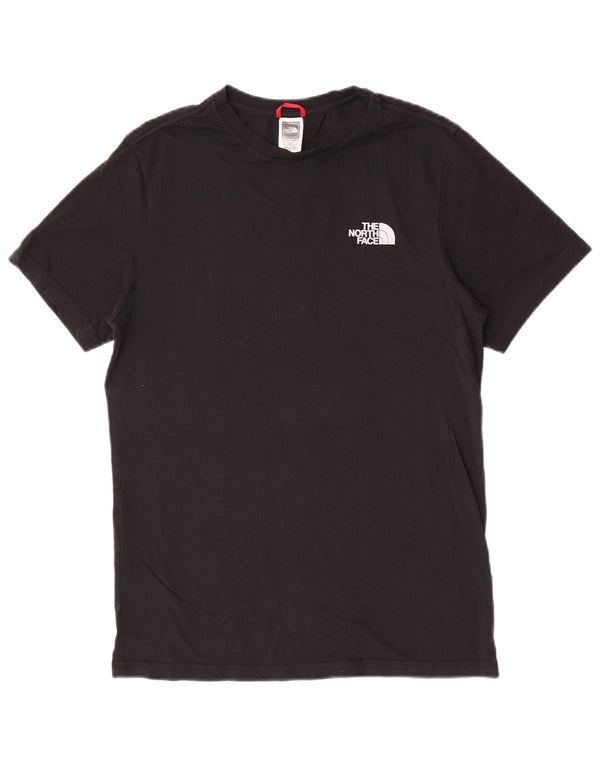 The North Face Mens T-Shirt Top Small Black Cotton