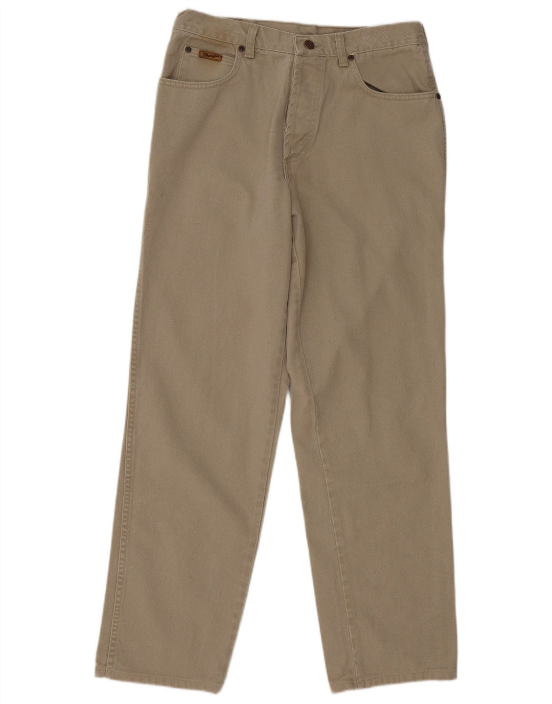 Wrangler Mens Straight Jeans W30 L30 Beige