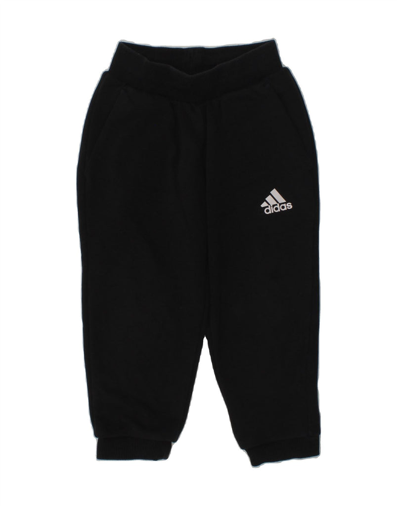 ADIDAS Boys Aeroready Graphic Tracksuit Trousers Joggers 2-3 Years Black | Vintage Adidas | Thrift | Second-Hand Adidas | Used Clothing | Messina Hembry 
