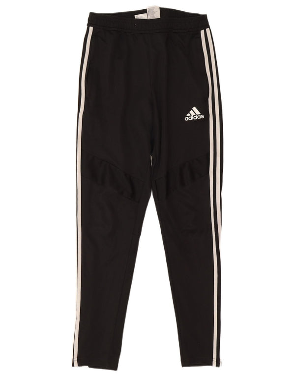 Adidas Womens Tracksuit Trousers UK 8 Small  Black Polyester