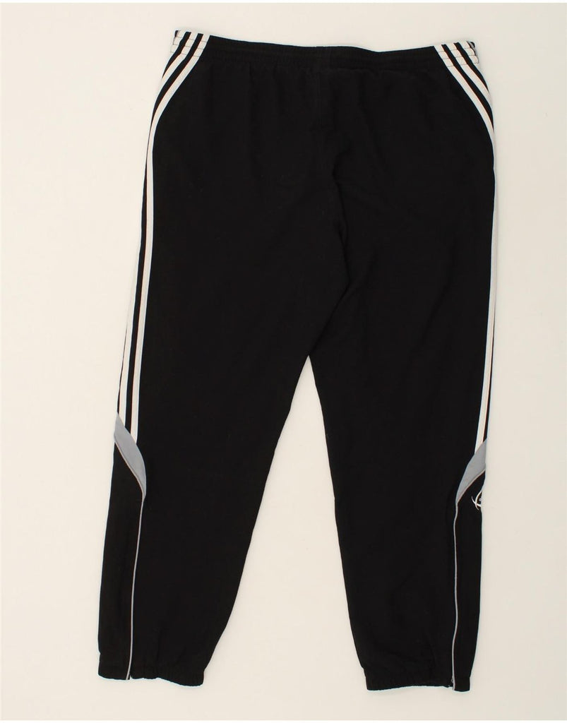 ADIDAS Mens Graphic Tracksuit Trousers Joggers UK 40/42 Medium Black | Vintage Adidas | Thrift | Second-Hand Adidas | Used Clothing | Messina Hembry 