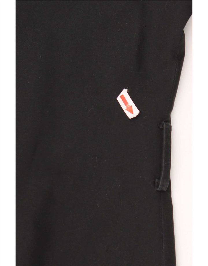 Marks & Spencer Womens Trench Coat UK 16 Large Black Polyester