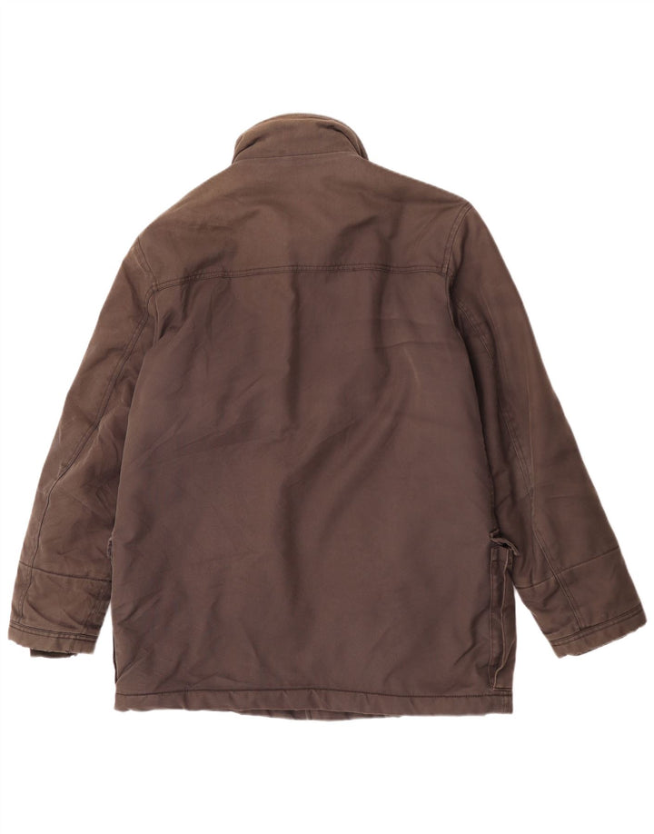 Fay Mens Utility Jacket UK 38 Medium Brown