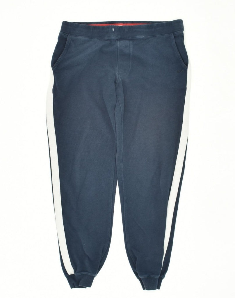 SUN68 Girls Tracksuit Trousers Joggers 15-16 Years Navy Blue Cotton | Vintage Sun68 | Thrift | Second-Hand Sun68 | Used Clothing | Messina Hembry 