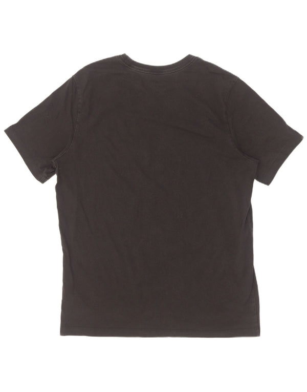 Nike Mens Graphic T-Shirt Top Large Black Cotton