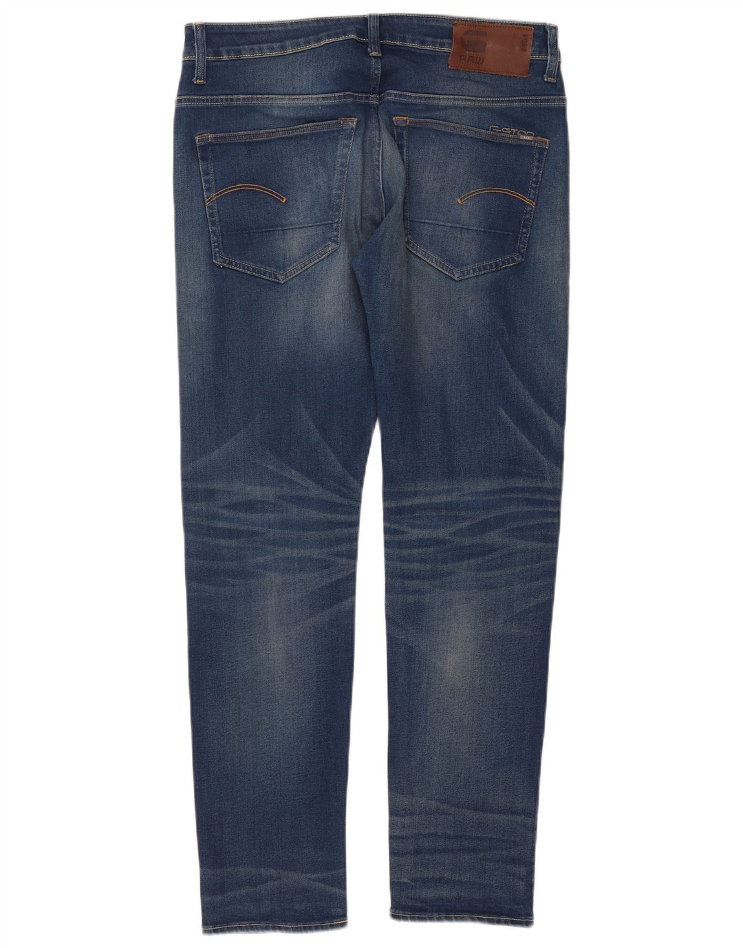 G-Star Mens Slim Jeans W32 L32 Blue Cotton