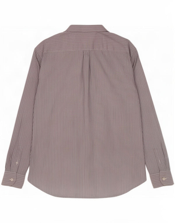 Harmont & Blaine Mens Shirt 3XL Blue Pinstripe Cotton