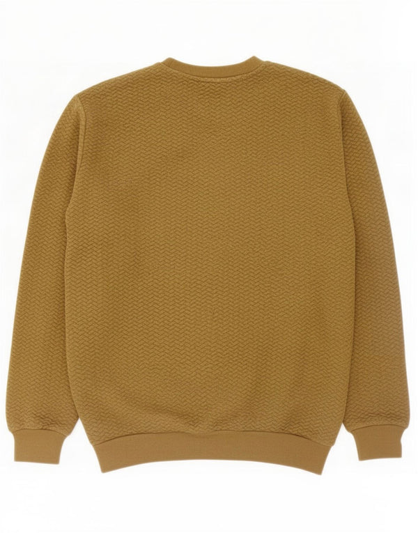 Zara Mens Sweatshirt Jumper Small Khaki
