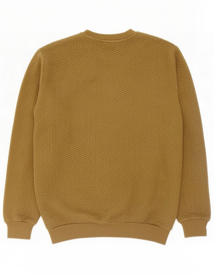 Zara Mens Sweatshirt Jumper Small Khaki