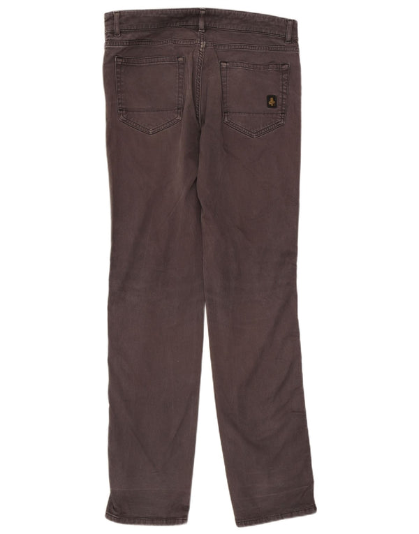 Refrigiwear Mens Slim Jeans W32 L32 Grey Cotton