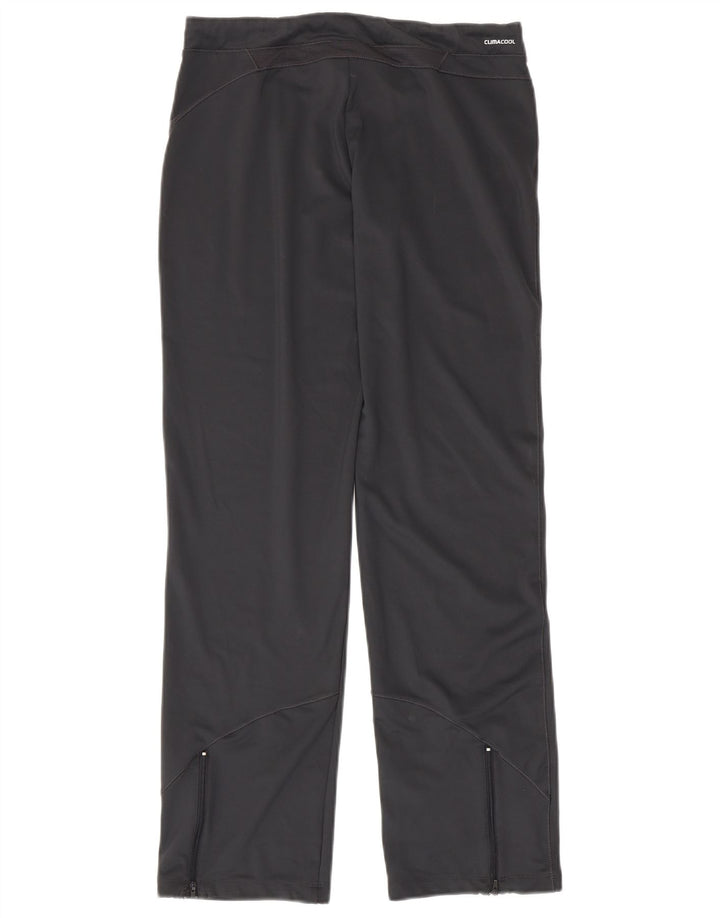 ADIDAS Womens Climacool Tracksuit Trousers UK 14 Large  Grey Polyester