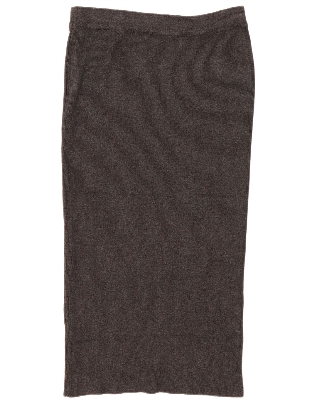 Zara Womens Knit Straight Skirt Medium W28 Grey Viscose