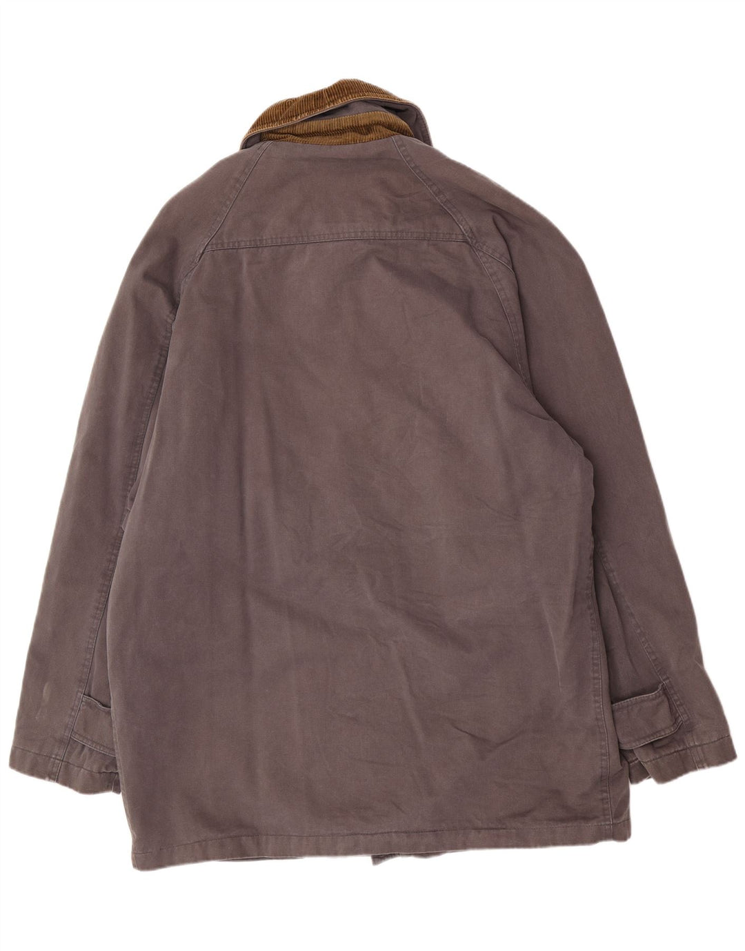 Sergio Tacchini Mens Windbreaker Coat EU 50 Large Grey Cotton